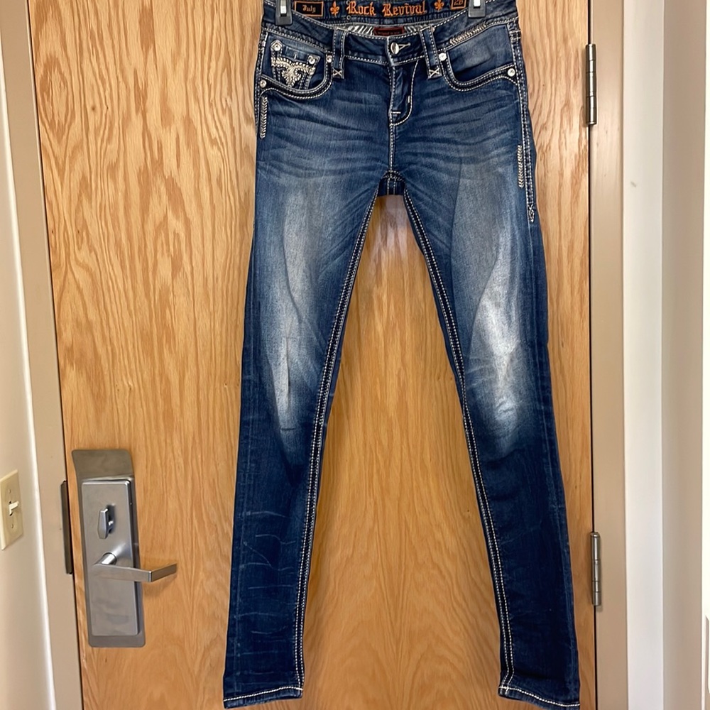 Womens Rock Revival Jeans 26 Long